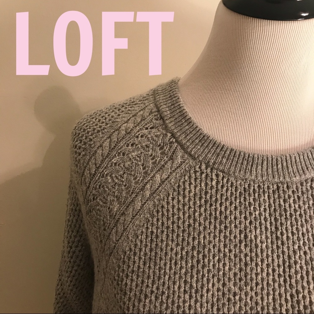 Loft Gray Sweater